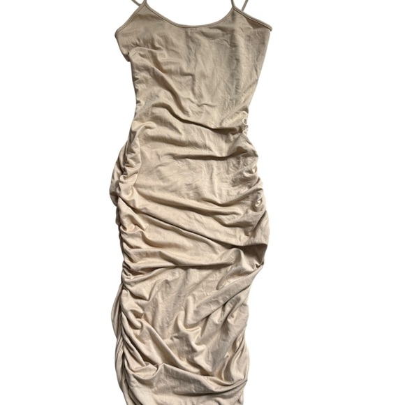 Fashion Nova Tan Bodycon Dress - Picture 3 of 5